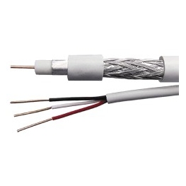CABO COAXIAL 75 OHMS RGC 59 + 3X26 (PARABOLICA)-