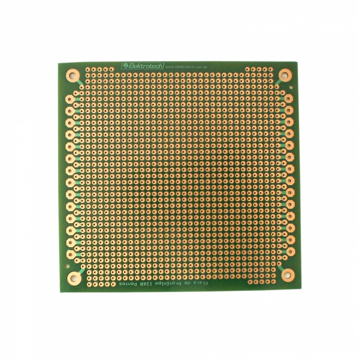PLACA PERFURADA DESL. 10 X 10 - PP-D 1260 VERDE-
