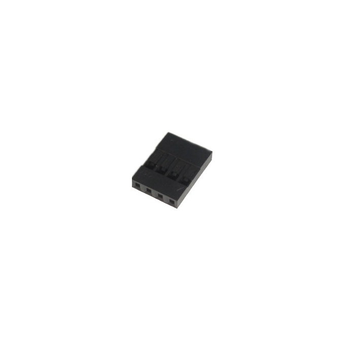 MODU MLS-04 1X04 VIAS - 2,54MM/180 - METALTEX-