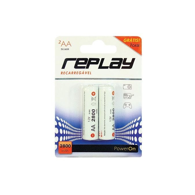 BATERIA NIMH AA - 2800MAH - BLISTER C/02-