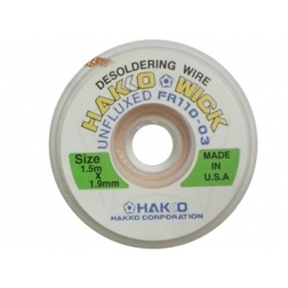 FITA DESSOLDADORA 1,9MM X 1,5M - FR 110-03 - S/ FLUXO