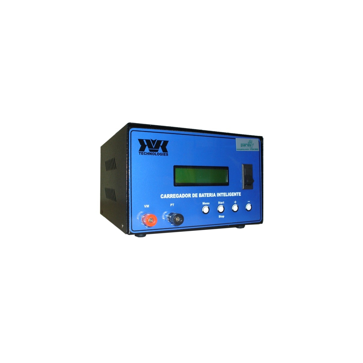 CARREGADOR BATERIA INTELIGENTE - 12V  - 7 A 250 AH