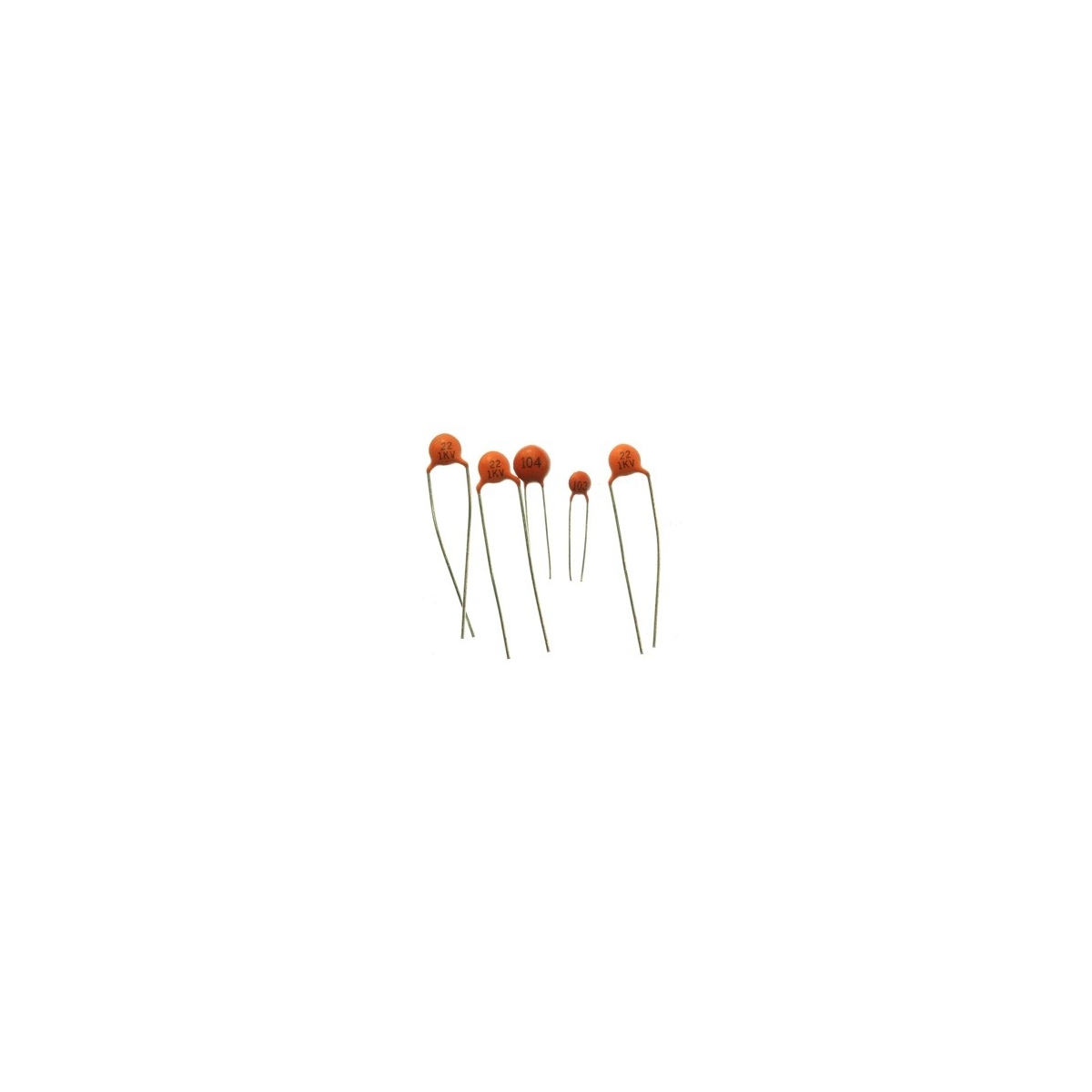 CAP.CERAMICO (PACOTE COM 10 UNIDADES )-  10 KpF - 103