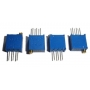 TRIMPOT 3296W = 64W (25 VOLTAS)-    200R - 201