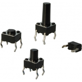 CHAVE TACTIL A 06 - 7,7 - ( 6 X 6 X 7,7 ) METALTEX