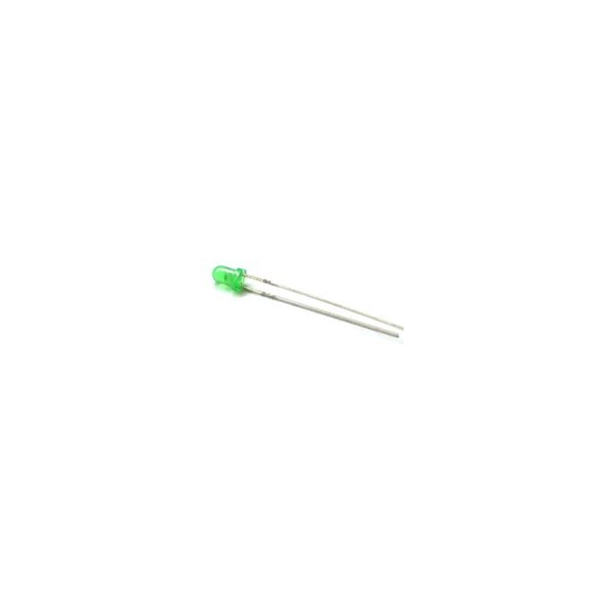 LED VERDE 3MM - TIL 232