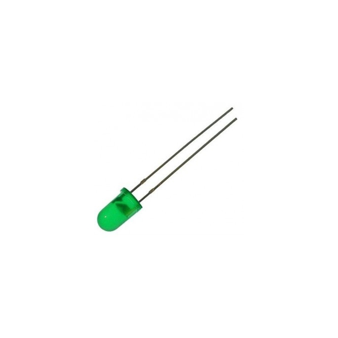 LED VERDE 5MM - TIL 234