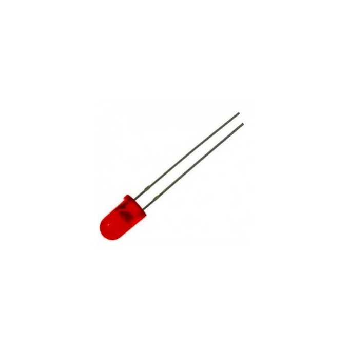 LED VERMELHO 5MM - TIL 228
