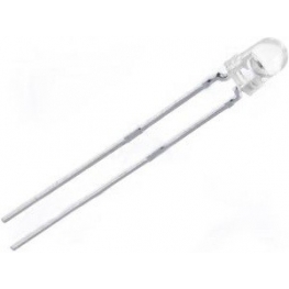 LED CRISTAL 3MM - AMARELO