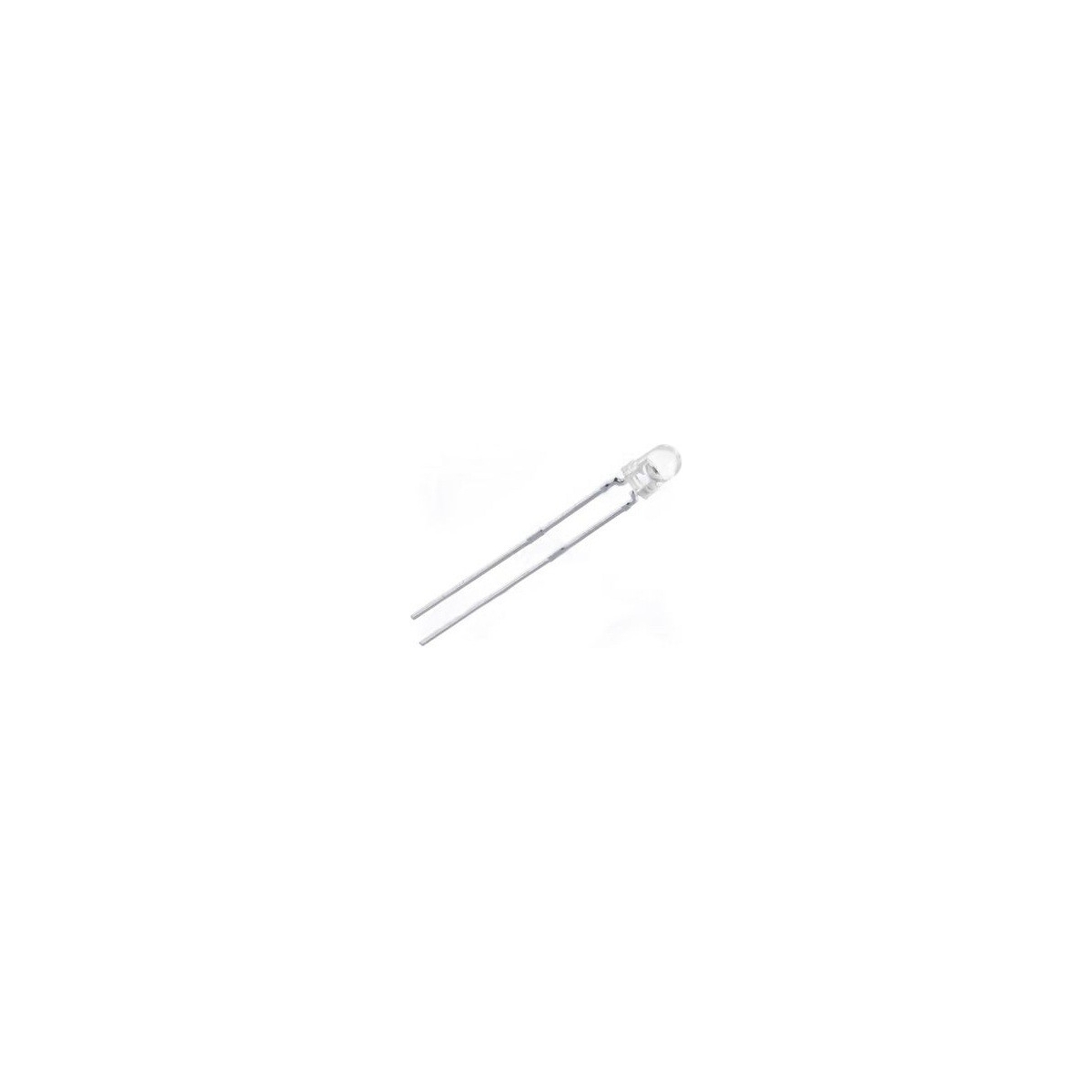 LED CRISTAL 3MM - AMARELO