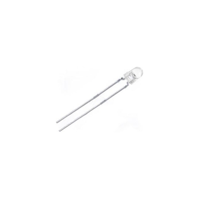 LED CRISTAL 3MM - BRANCO