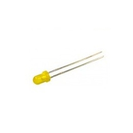 LED AMARELO 3MM - TIL 212