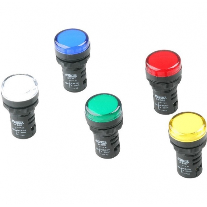 SINALEIRO LED 22MM   24V - VERMELHO ( L20-DR7-R )