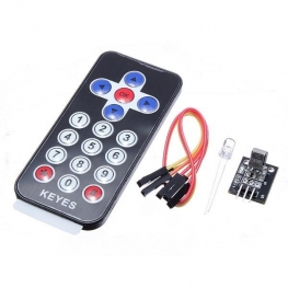 ARDUINO - ACESSORIO - KIT CONTROLE REMOTO INFRAVERMELHO C/ MODULO IR