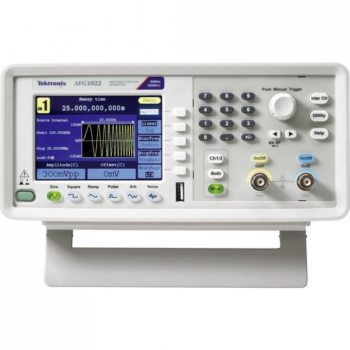 GERADOR DE FUNCOES - AFG 1022 - 2 CANAIS - 125MS/S - 25 MHZ WAVEFORM