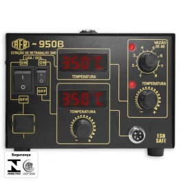 ESTACAO DE RETRAB./SOLDA MAX 950B - 127V DIGITAL