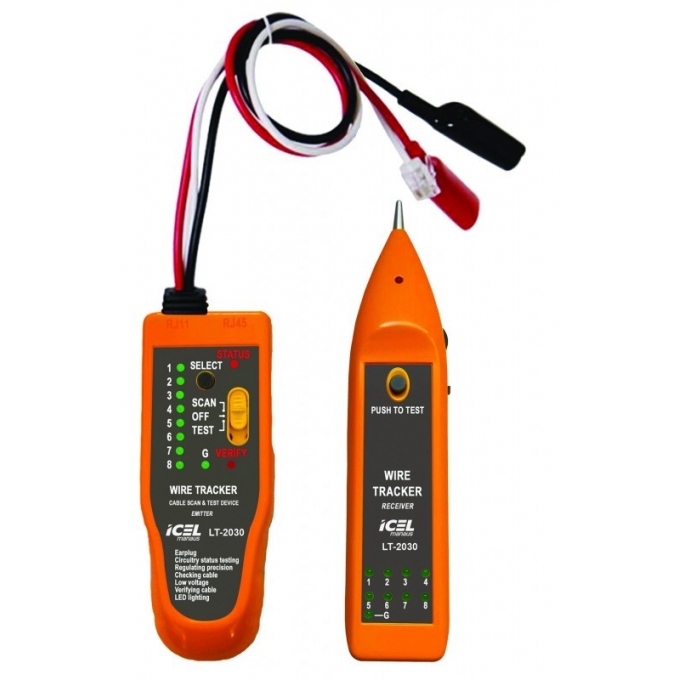 TESTADOR DE CABOS C/ TESTE ZUMBIDOR -  LT2030