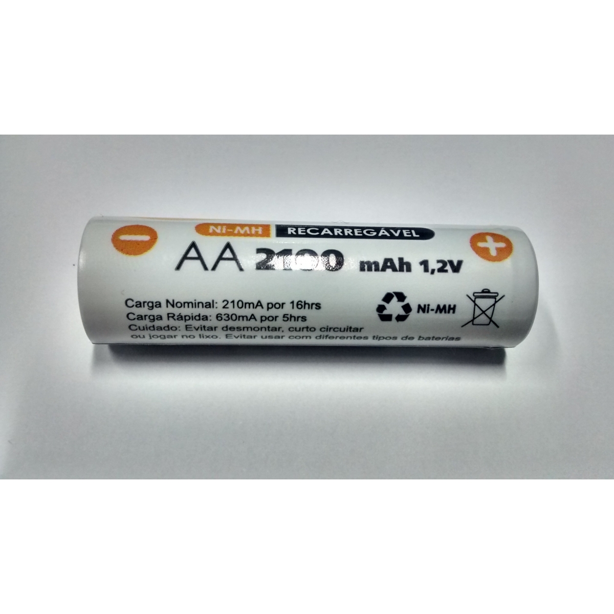 BATERIA NIMH AA - 2100MAH - C/ TOP