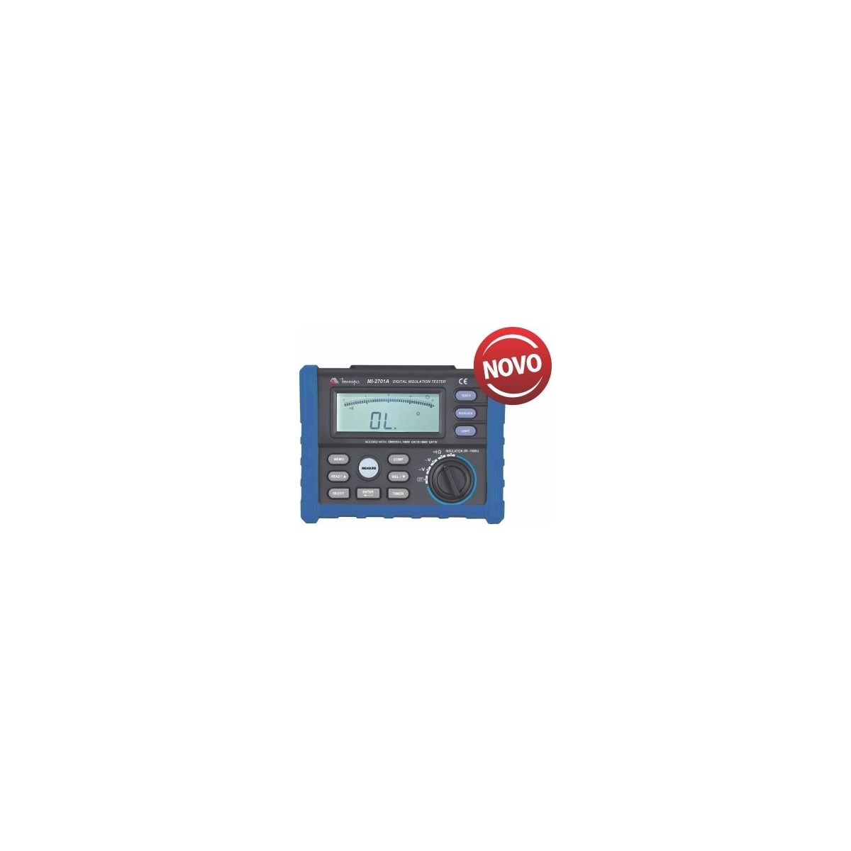 MEGOMETRO DIGITAL MI 2701 A