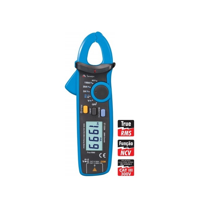 ALICATE AMPERIMETRO - ET 3320A