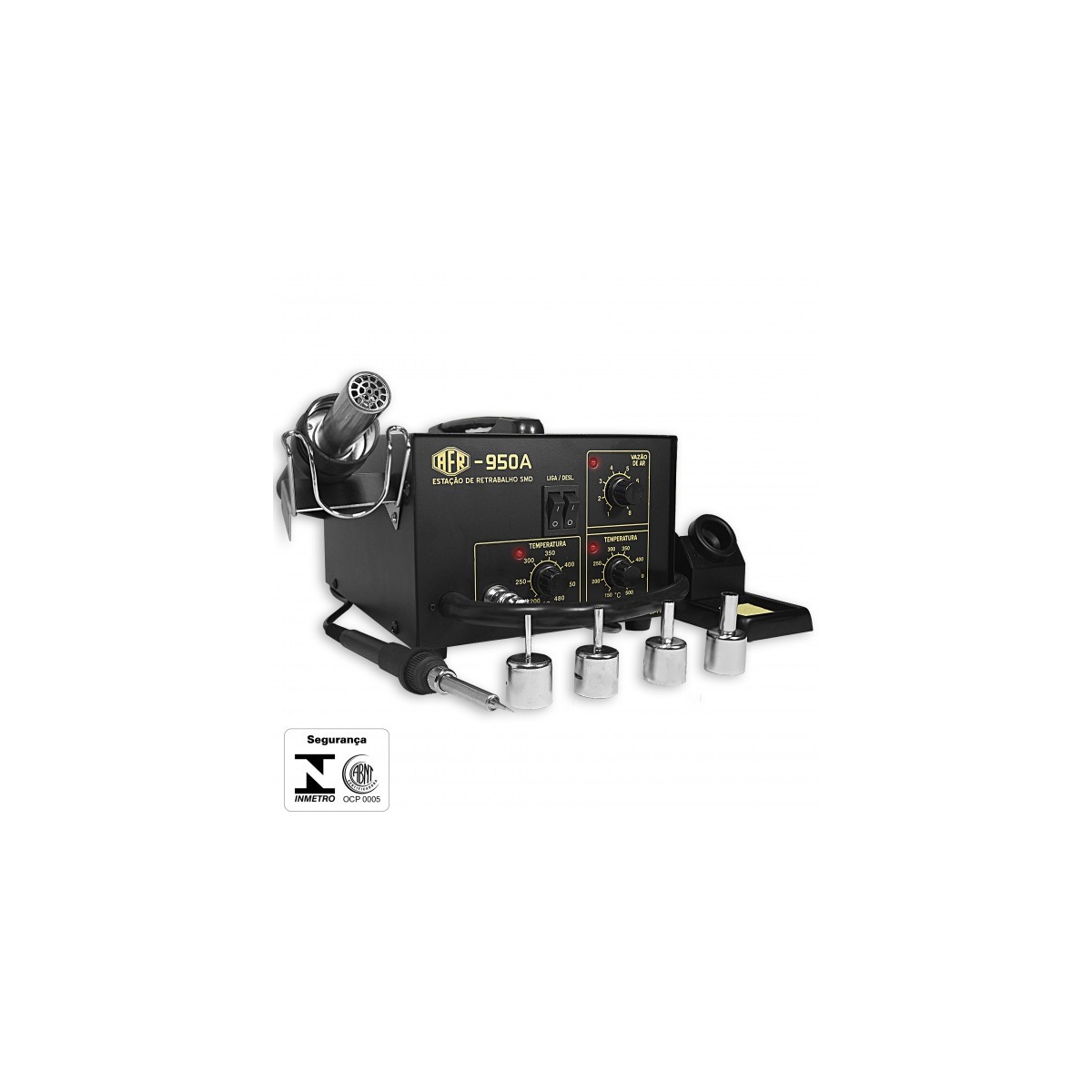 ESTACAO DE RETRAB./SOLDA MAX 950A - 220V ANALOG