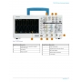 OSCILOSCOPIO - TBS 1072C (DIGITAL 70MHz - 1GSa/s - 2 CANAIS)