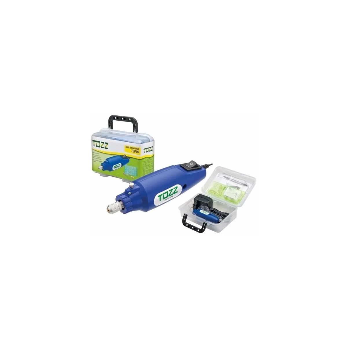 MINI FURADEIRA 12V - TZF45  C/ FONTE - E ESTOJO