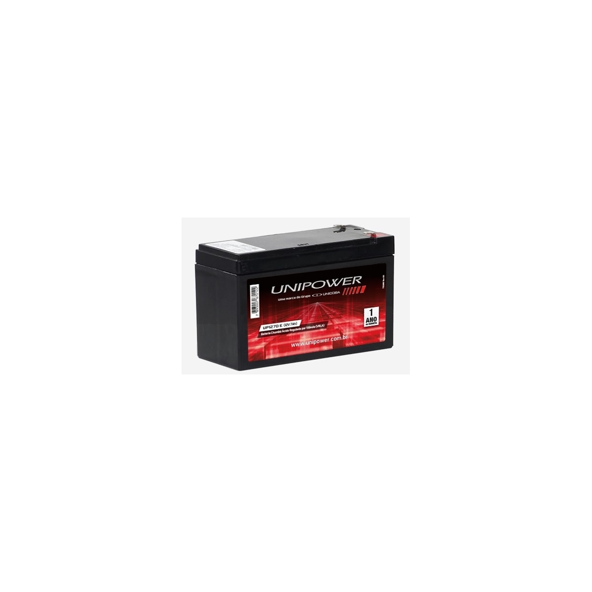 BATERIA SELADA 12V -   7AH - UNIPOWER