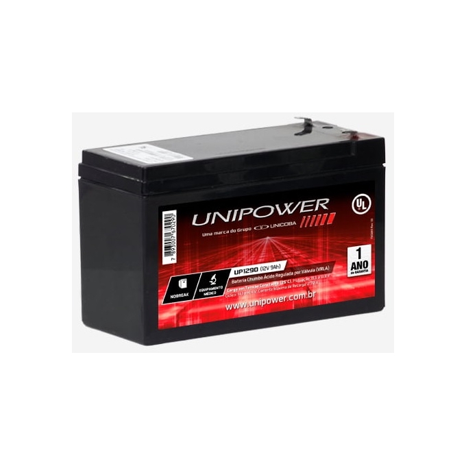 BATERIA SELADA 12V -   9AH - UNIPOWER