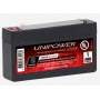 BATERIA SELADA   6V -  1,3AH - UNIPOWER-