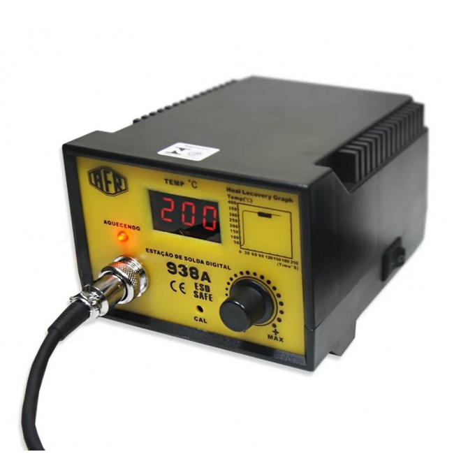 ESTACAO DE SOLDA - MAX 938A - 220V (VERSAO ECONOMICA)