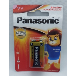 BATERIA ALCALINA PANASONIC 9V