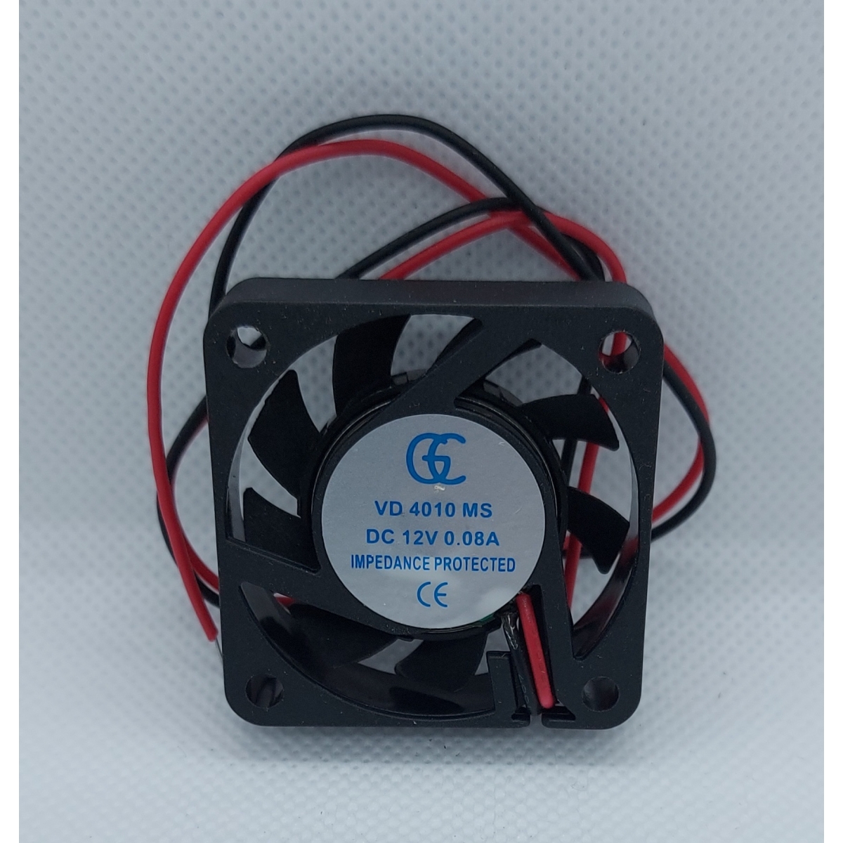 VENTILADOR - 40 X 40 X 10MM - 12VDC - NYLON - 2 FIOS