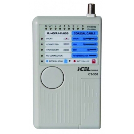 TESTADOR DE CABO DE REDE CT 350