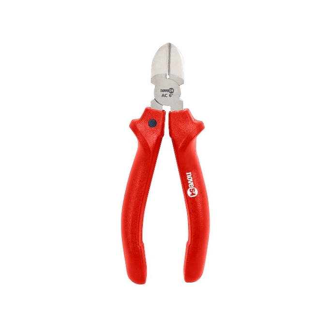 954 - ALICATE DE CORTE DIAGONAL 6" - ACO NIQUELADO