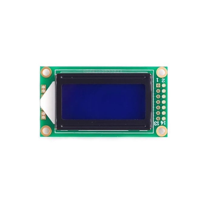 DISPLAY LCD 8 X 2 C/BACK LIGHT AZUL - IMPORTADO