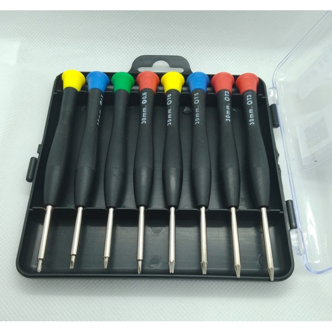 JOGO DE CHAVES TORX - PRECISAO C/ 08 PECAS P/ CELULAR LWJ-102