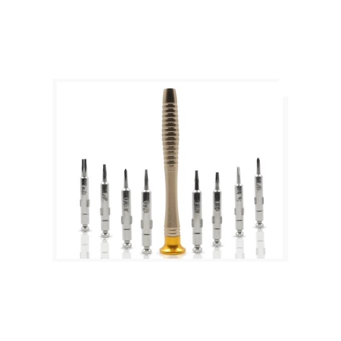 JOGO DE CHAVES TORX - PRECISAO 09 PCS EM 1 - MULTIUSO - KP-AA025 - KNUP