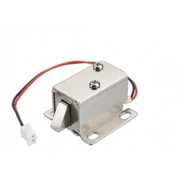 ARDUINO - MINI FECHADURA SOLENOIDE - TRAVA ELETRICA  6V - 1A