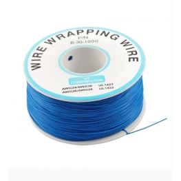 FIO WIRE WRAPP - 30 AWG - AZUL ( 250 METROS )
