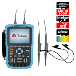OSCILOSCOPIO PORTATIL 100MHz - ISO-SCOPE 100