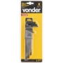 VONDER - JOGO DE CHAVES ALLEN LONGA 1,5MM A 10MM C/ 9 PECAS CROMO