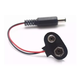 CLIP P/ BATERIA 9V - COM PLUG P4 PARA ARDUINO