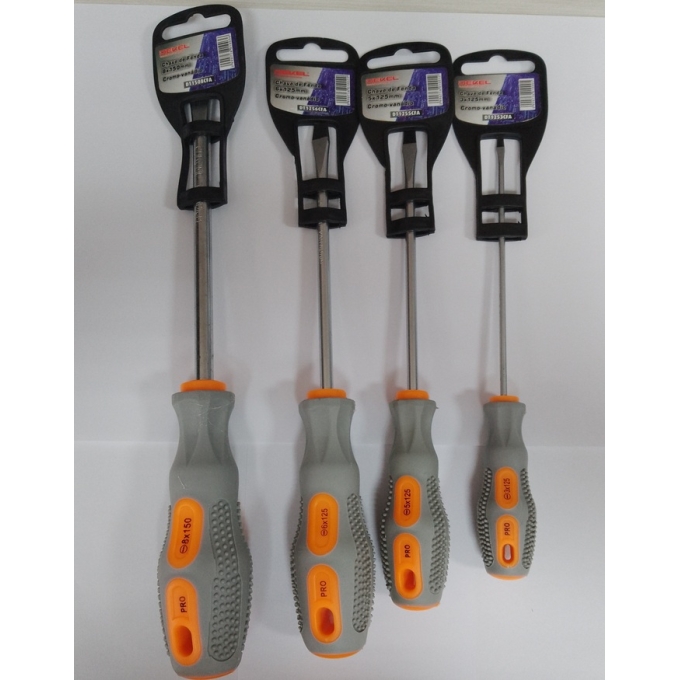 SOLDEN - JOGO DE CHAVE FENDA - DT4 CFA - 4 PECAS - ACO CROMO