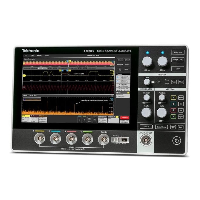 OSCILOSCOPIO MSO24 2-BW-100MHZ 4 CANAIS+ MSO24R3 + 2 ULTIMATE