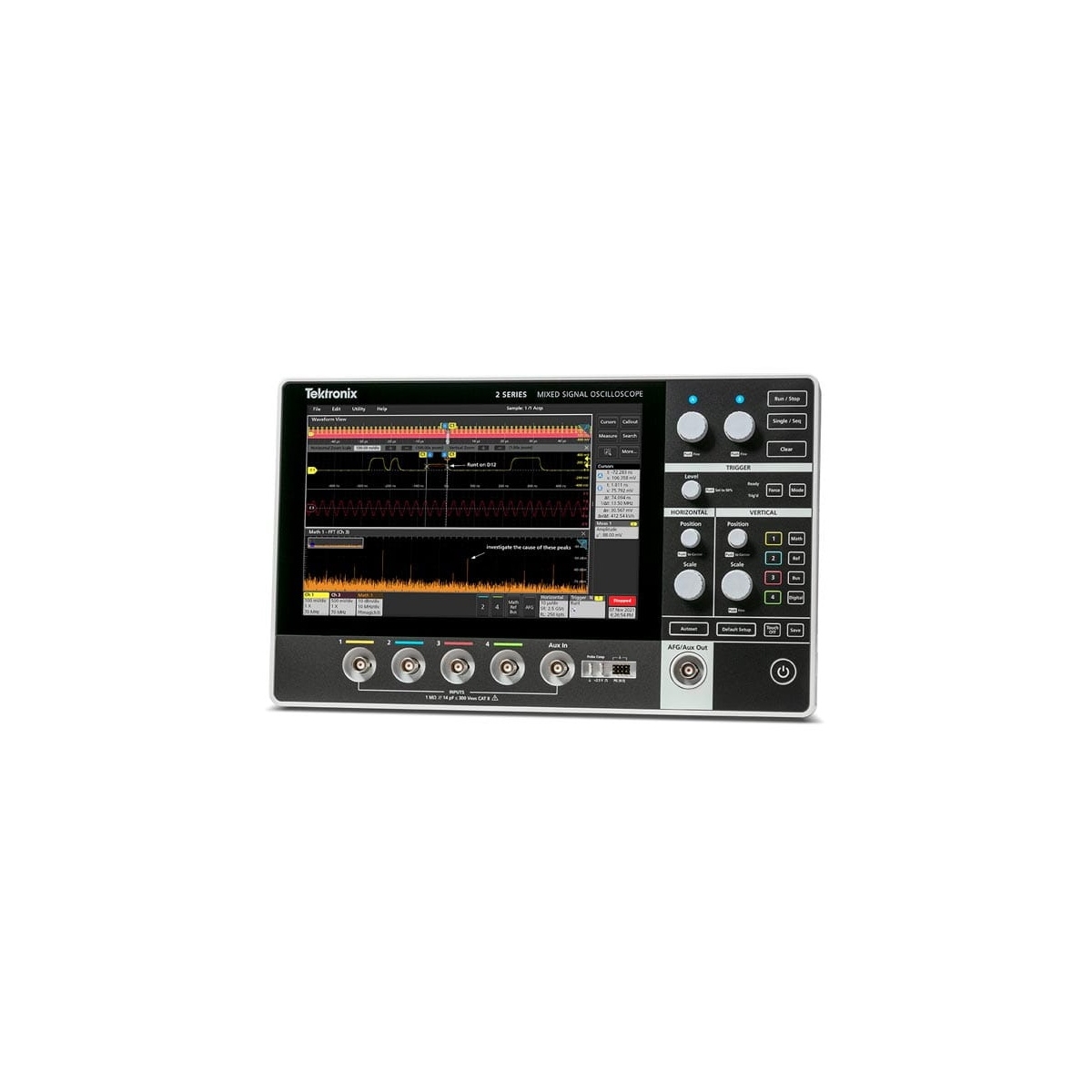OSCILOSCOPIO MSO24 2-BW-100MHZ 4 CANAIS+ MSO24R3 + 2 ULTIMATE