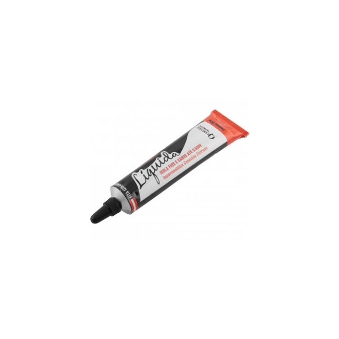 FITA ISOLANTE LIQUIDA 50g  PRETA - BISNAGA