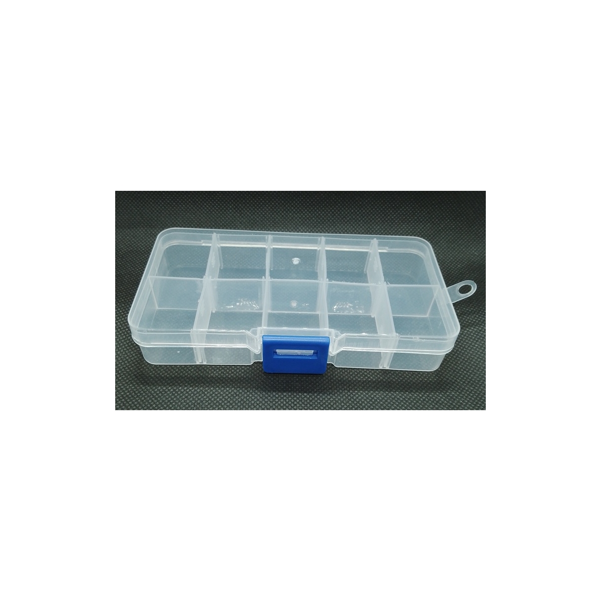 CAIXA ORGANIZADORA - 10 DIVISORIAS TRANSPARENTE