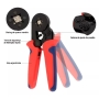 ALICATE HSC 8 6-4  CRIMP TUBULAR DE 0,25 A 10 MM C/ KIT 1200 TERMINAIS