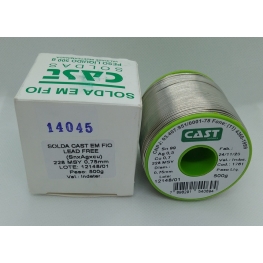 CAST - SOLDA 0,75MM FIO LEAD FREE LF99 X0,3X0,7-228MY075-500 GRS
